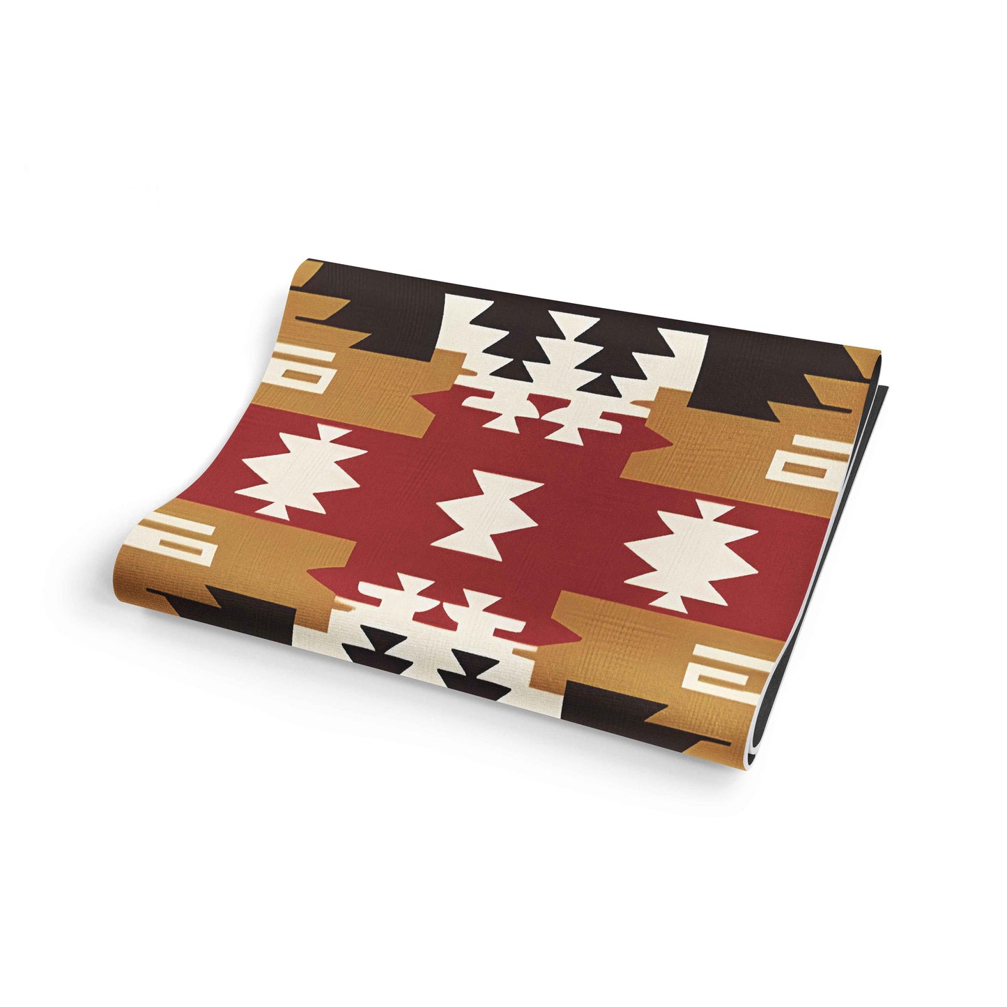 Howling Rock Yoga Mat – 6 mm Extra Thick, Double-Sided Non-Slip, Eco-Friendly PER with Striped Rock Formation Design | Yune Yoga